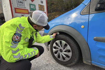 Kış lastiği olmayana geçit yok