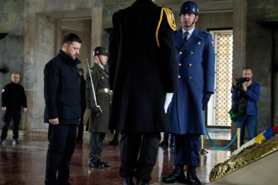 Ukrayna Devlet Başkanı Zelenski Anıtkabir’de