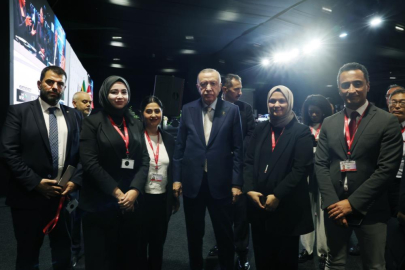 Cumhurbaşkanı Erdoğan'ın basın toplantısına uluslararası medya yoğun ilgi gösterdi