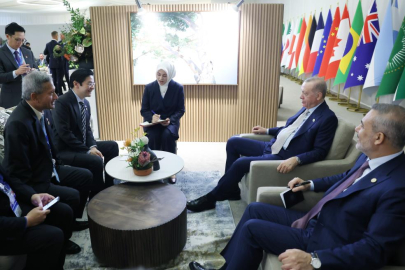 Cumhurbaşkanı Erdoğan, Singapur Başbakanı Wong’u kabul etti