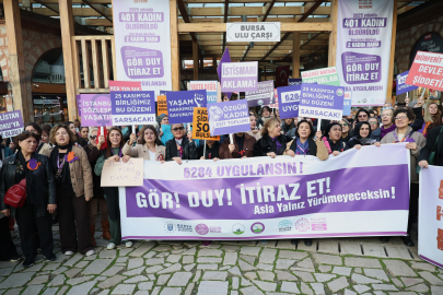 Kadınların sesi Osmangazi'de yükseldi