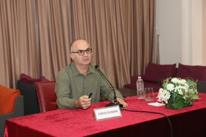 Faruk Duman, Nilüfer’de yazarlık serüvenini anlattı