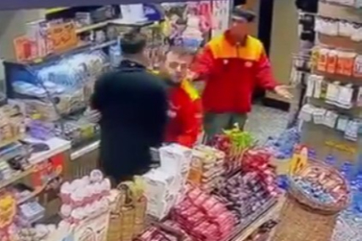 Alkollü müşteri, akaryakıt istasyonu çalışanını darbetti