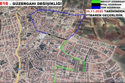İnegöl’de halk otobüsü hatlarında düzenleme yapıldı
