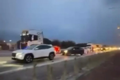 Bandırma’da 6 araçlı zincirleme kaza: 1 yaralı