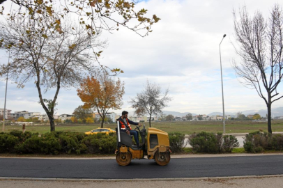 Osmangazi’de park içi yollar yenilendi