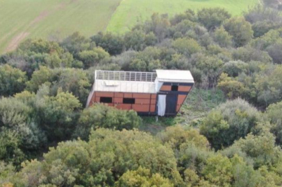 Bursa'da çalınan tiny house bulundu