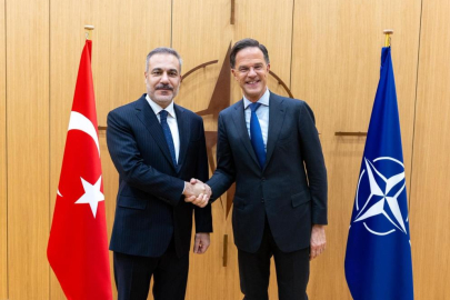 Bakan Fidan, NATO Genel Sekreteri Rutte ile görüştü