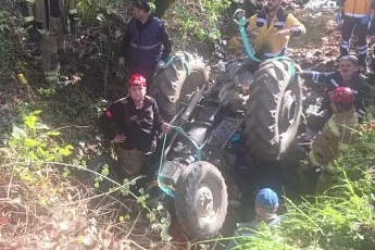 Bursa'da traktör altında can pazarı