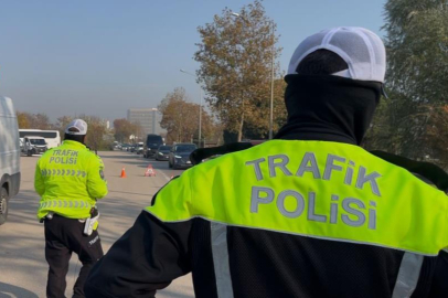 Bursa'da trafikte sıkı denetim