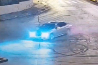 Drift yapan kadın sürücüye 47 bin TL ceza