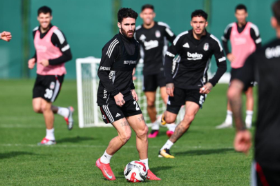 Beşiktaş, Gaziantep FK maçı hazırlıklarını sürdürdü