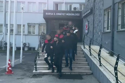 Bursa’da silahlı saldırı düzenleyen 10 şüpheli gözaltında