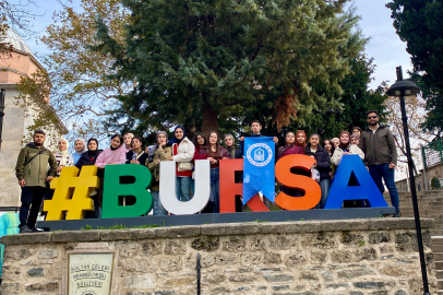 Yıldırımlı gençler Bursa’yı keşfediyor