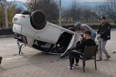 Bursa'da mucize kurtuluş: Burnu bile kanamadı