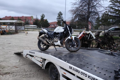 Çocukların motosiklet yolculuğu kötü bitti: 1 ölü, 1 yaralı