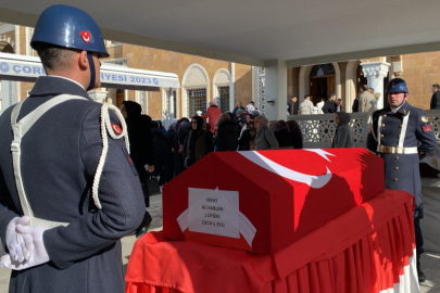 Hayatını kaybeden üsteğmen son yolculuğuna uğurlandı