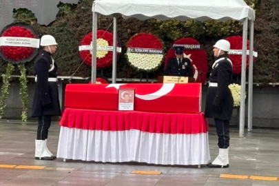 Şehit polis memuru Emre Albayrak için tören düzenlendi