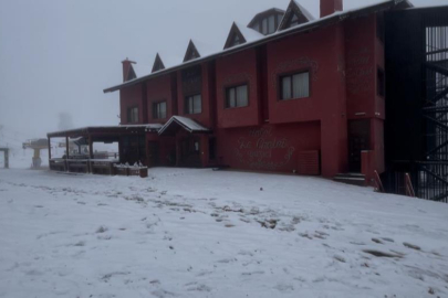 Uludağ'daki kar otelleri harekete geçirdi