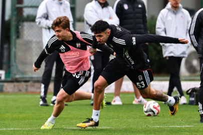 Beşiktaş'ta Trabzonspor maçı hazırlıkları devam etti