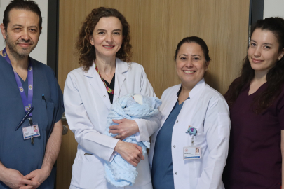 Bursa Şehir Hastanesi Tüp Bebek Merkezi'nde ilk bebek heyecanı