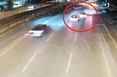 Bursa'da ehliyetsiz sürücü makas atarken kaza yaptı