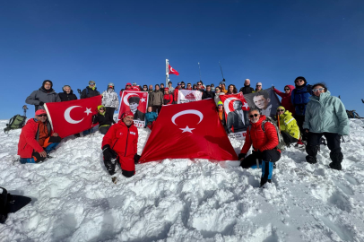 Dünya Dağlar Günü’nde Uludağ’ın zirvesinde müthiş kutlama