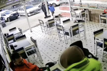 Kurye heimlich manevrasıyla boğulan çocuğu kurtardı: O anlar kamerada