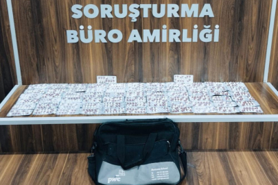 Zehir tacirlerine operasyon: 894 hap ele geçirildi