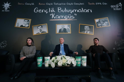 Cumhurbaşkanı Erdoğan gençlerle buluştu
