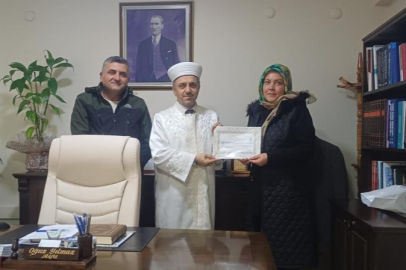 Moldavalı gelin Müslüman oldu