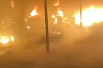 Bursa'da küllükte unutulan sigara yangına neden oldu