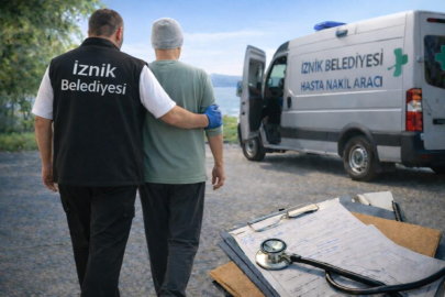 İznik'te 5 bin hasta nakil hizmeti gerçekleştirildi