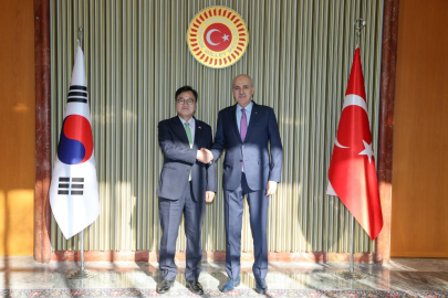 Numan Kurtulmuş, Woo Wonshik ile görüştü