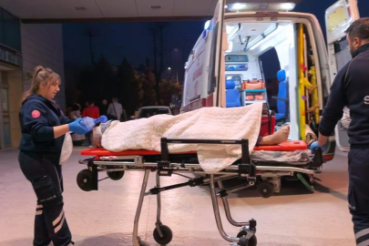 Bursa'da merdiven boşluğuna düşen yaşlı adam ağır yaralandı