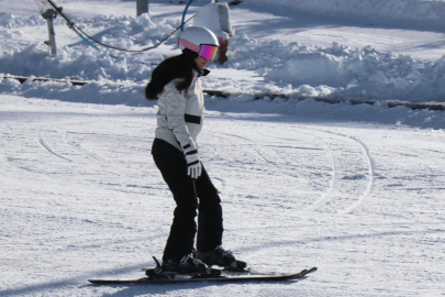 Kartalkaya'da kayak sezonu açıldı