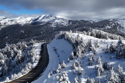 Tersun Dağı'nda kartpostallık görüntüler
