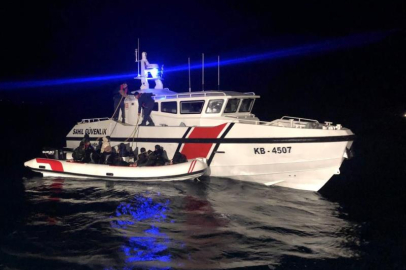 24 saatte 99 göçmen, 3 kaçakçı yakalandı