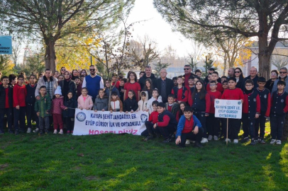 Bursa'da öğrencilerden Yeşil Vatan’a anlamlı katkı