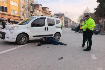 Bursa'da taburcu olduktan 5 dakika sonra kazada yaralandı