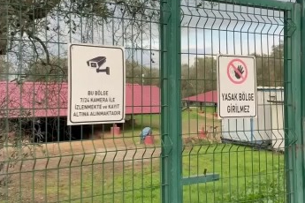 Bursa'daki lahit tarlası gece gündüz korunuyor