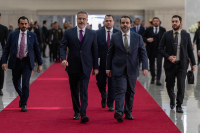 Türkiye Heyeti Suriye Devlet Başkanı eş-Şara ile görüştü