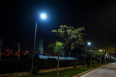 UEDAŞ, sokak lambalarında led dönüşüm sürecini başlattı