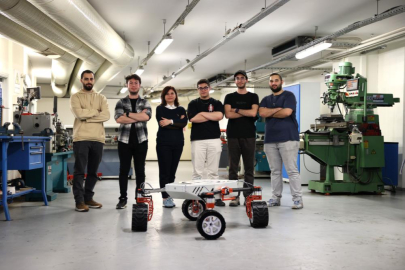 Uzay keşfi için yerli robot