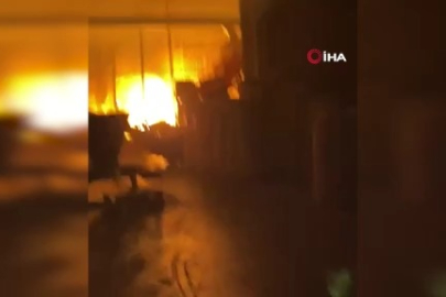 Bursa'da bir palet fabrikasında daha yangın