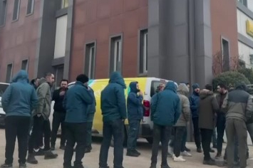 Bursa'da PTT'de iş bırakma eylemi