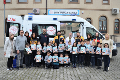 Minik Yağmur, Bursa 112'yi harekete geçirdi