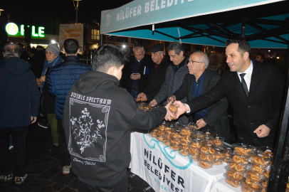 Nilüfer’de kandil geleneği yaşatıldı