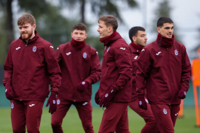 Trabzonspor, Kocaelispor maçı hazırlıklarını sürdürdü