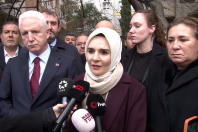 Bakan Göktaş'tan Atlas Çağlayan'ın ailesine taziye ziyareti